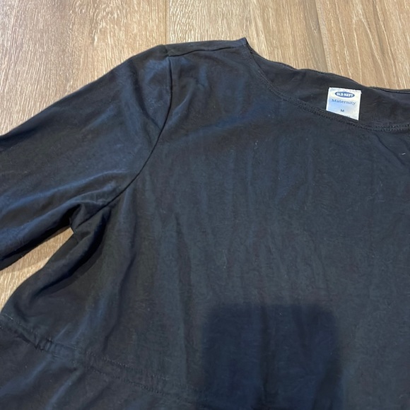 Old Navy Maternity Cinched Waist Scalloped Top MEDIUM - Picture 2 of 8